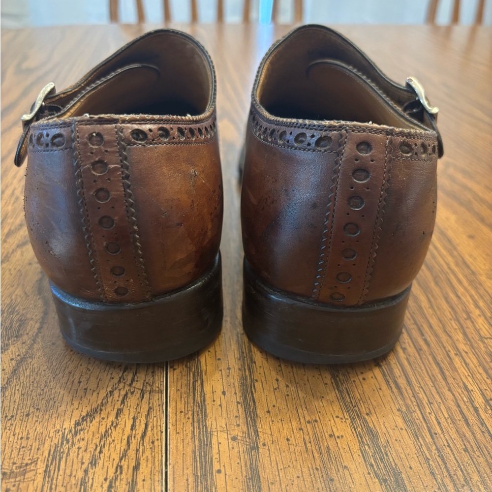 Men’s Magnanni monk strap dress shoes size 8 - Picture 8 of 8